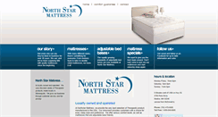 Desktop Screenshot of northstarmattress.com